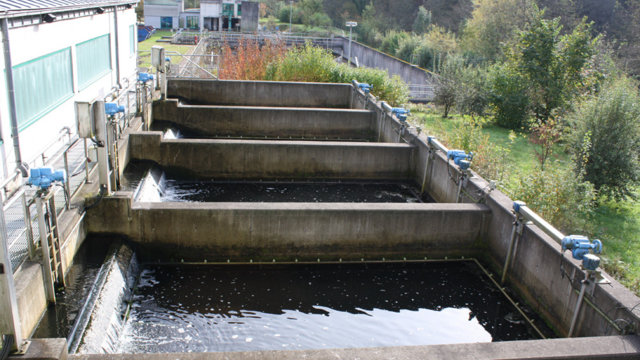Flockungsfiltration Klärwerk Burg Flockungsfiltration Klärwerk Burg