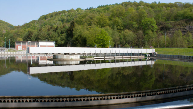 Nachklärbecken Klärwerk Buchenhofen Nachklärbecken Klärwerk Buchenhofen