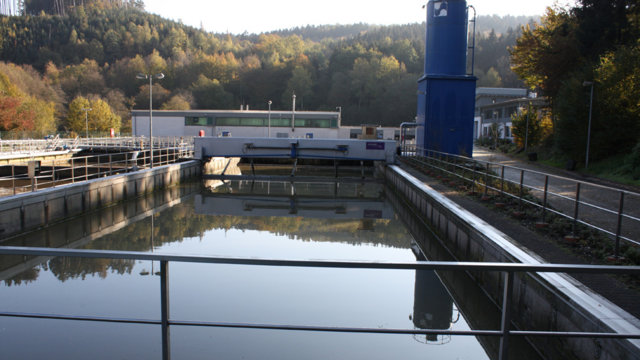 Vorklärbecken Klärwerk Radevormwald Vorklärbecken Klärwerk Radevormwald